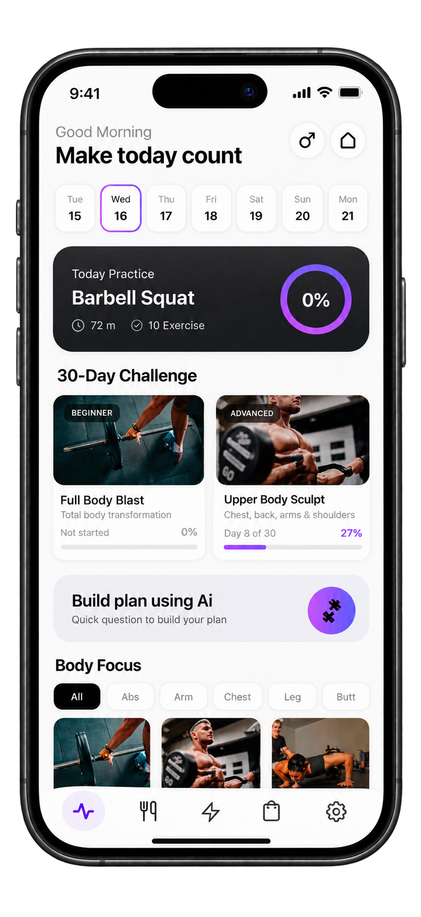 SuiFit AI Health Dashboard
